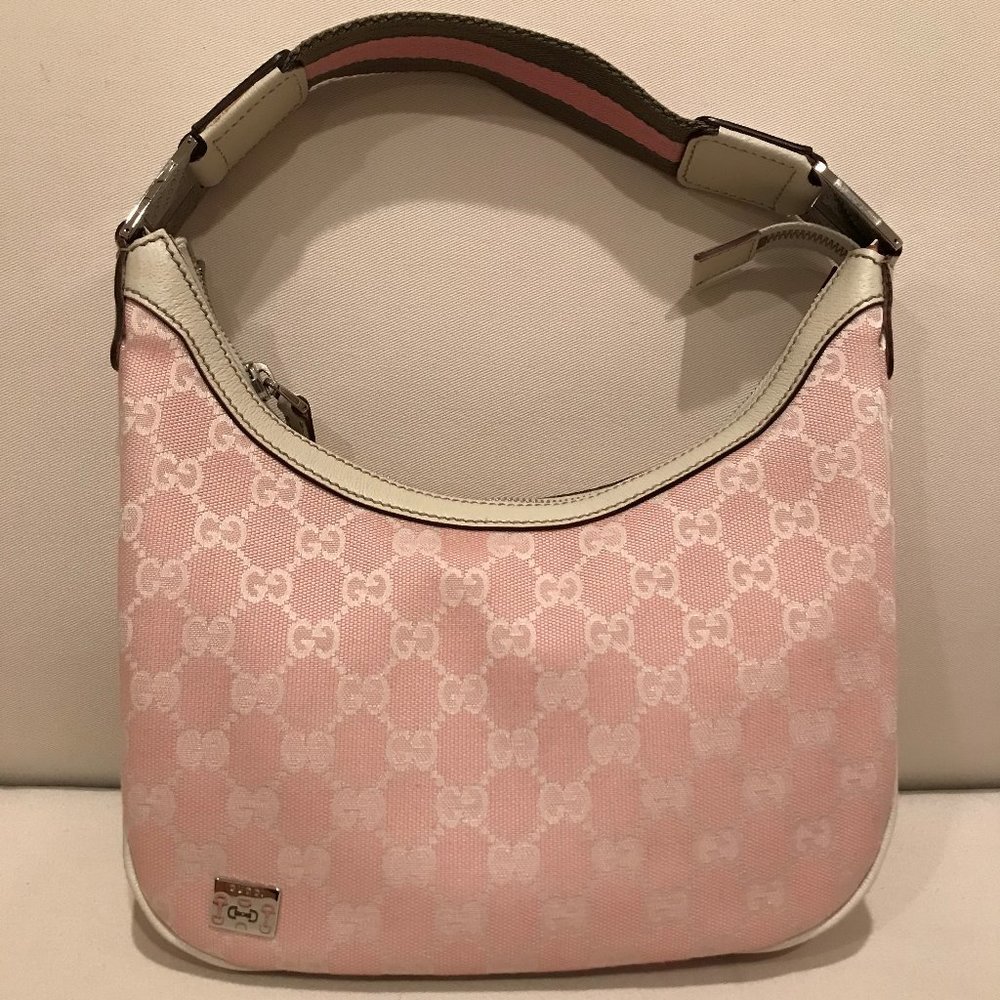 Gucci Monogram GG Supreme Canvas Light Pink
